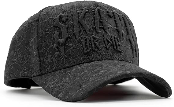 vista angular gorra barbas hats skate or die rich the kid