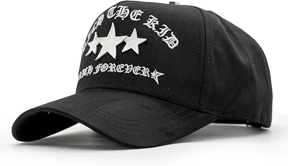 panel frontal en vista angular de gorra rich stars