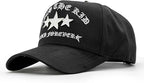 panel frontal en vista angular de gorra rich stars