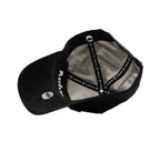 vista panel interior en satin y pin gorra 77 de barbas hats