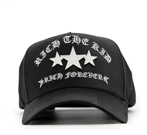 vista frontal gorra rich stars de barbas hats