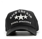 vista frontal gorra rich stars de barbas hats