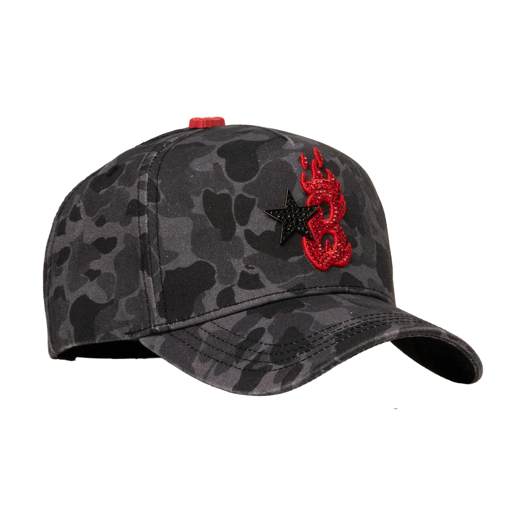 B Star Red Camo