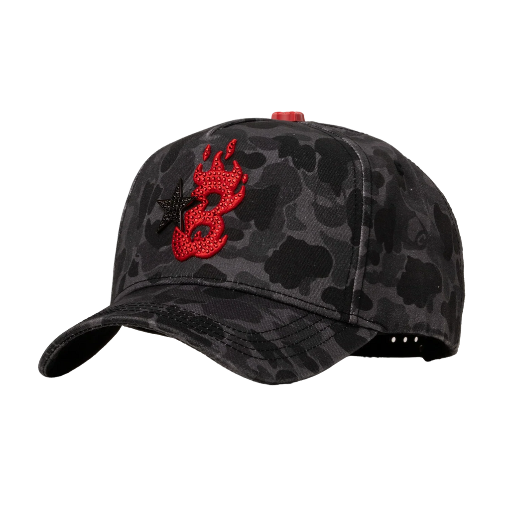 B Star Red Camo