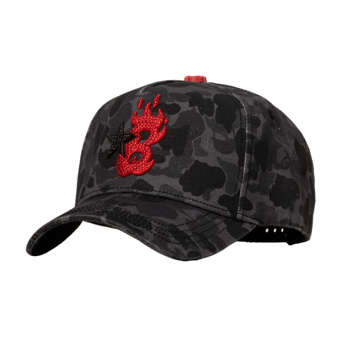 B Star Red Camo