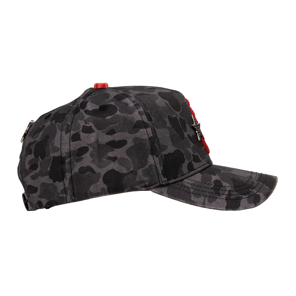 B Star Red Camo