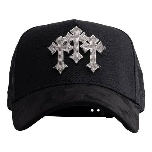 vista frontal de la gorra chrome de barbas hats