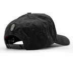 pin y strap de la gorra barbas hats chrome blackout